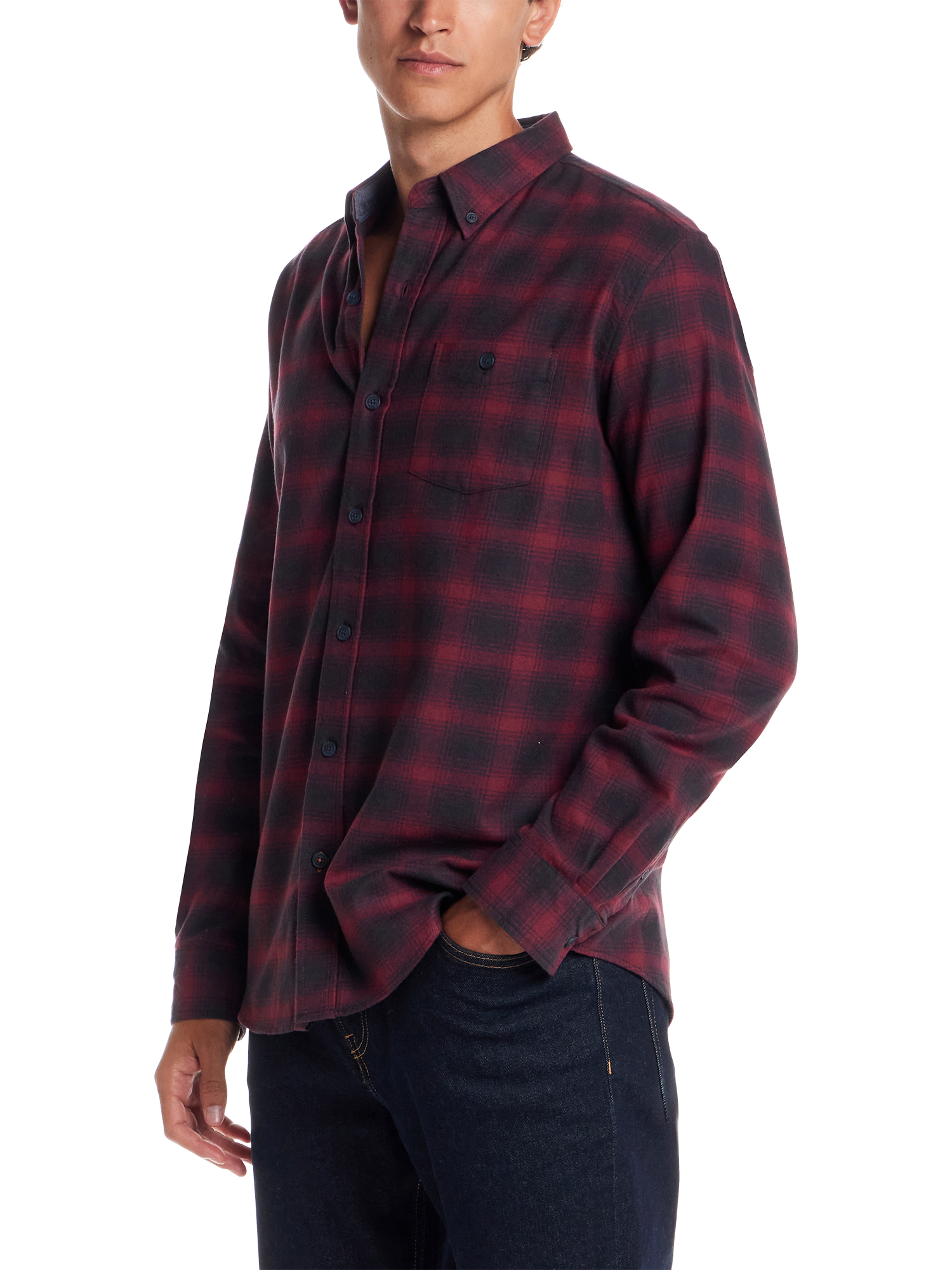 Regular Fit Flannel Shirt