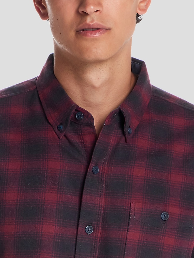 Weatherproof Vintage Men's Regular Fit Flannel Shirt
