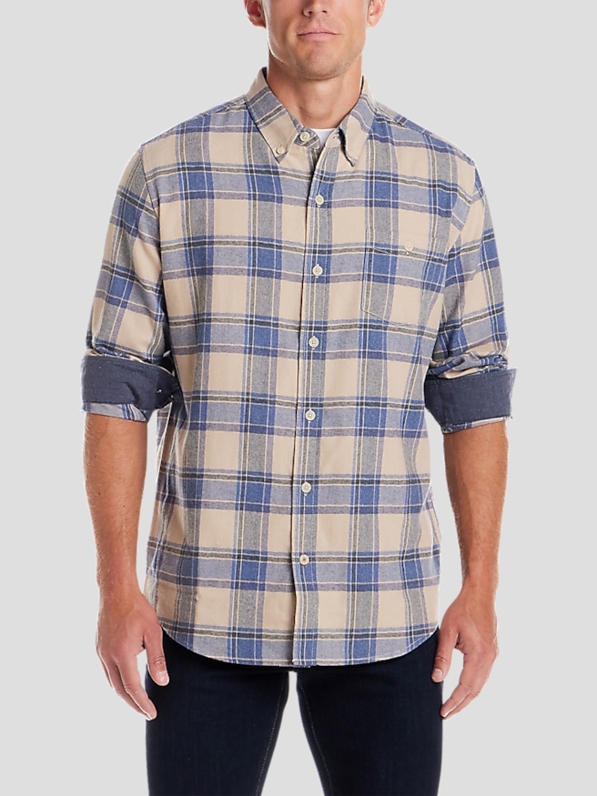 Weatherproof Vintage Men's Regular Fit Flannel Shirt