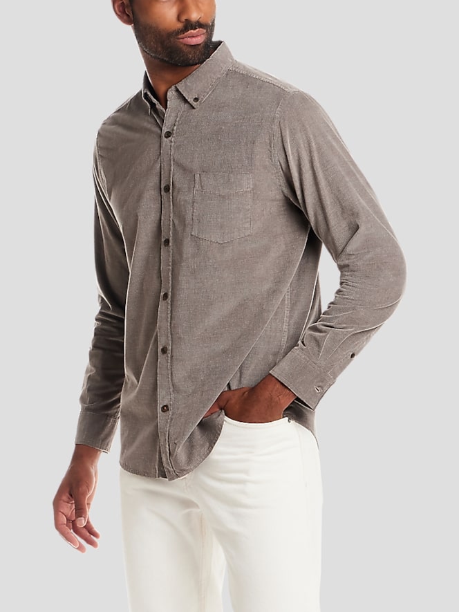 Weatherproof Vintage Regular Fit Vintage Brocade Corduroy Shirt