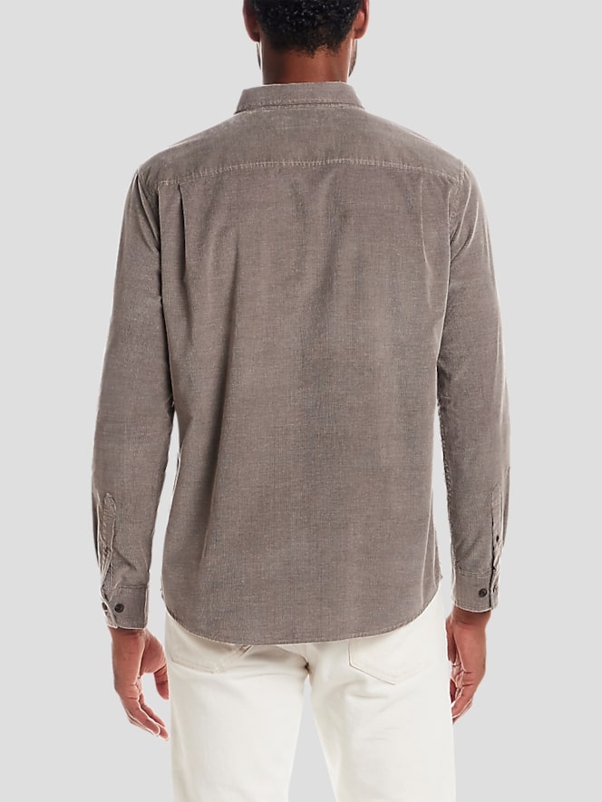 Weatherproof Vintage Regular Fit Vintage Brocade Corduroy Shirt