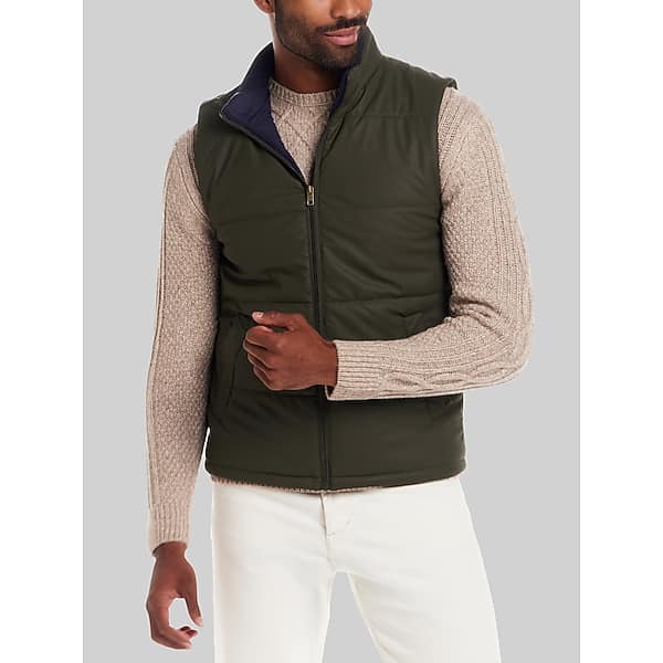 Weatherproof Vintage Men's Matte Puffer Vest Kamamba Olive - Size: XXL