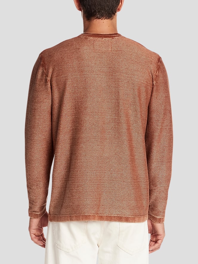 Weatherproof Vintage Twill Roll Neck Stonewash Sweater