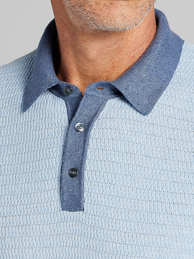 Joseph Abboud Joseph Abboud Contrast Collar Polo
