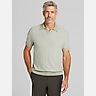 Joseph Abboud Modern Fit Plaid Polo