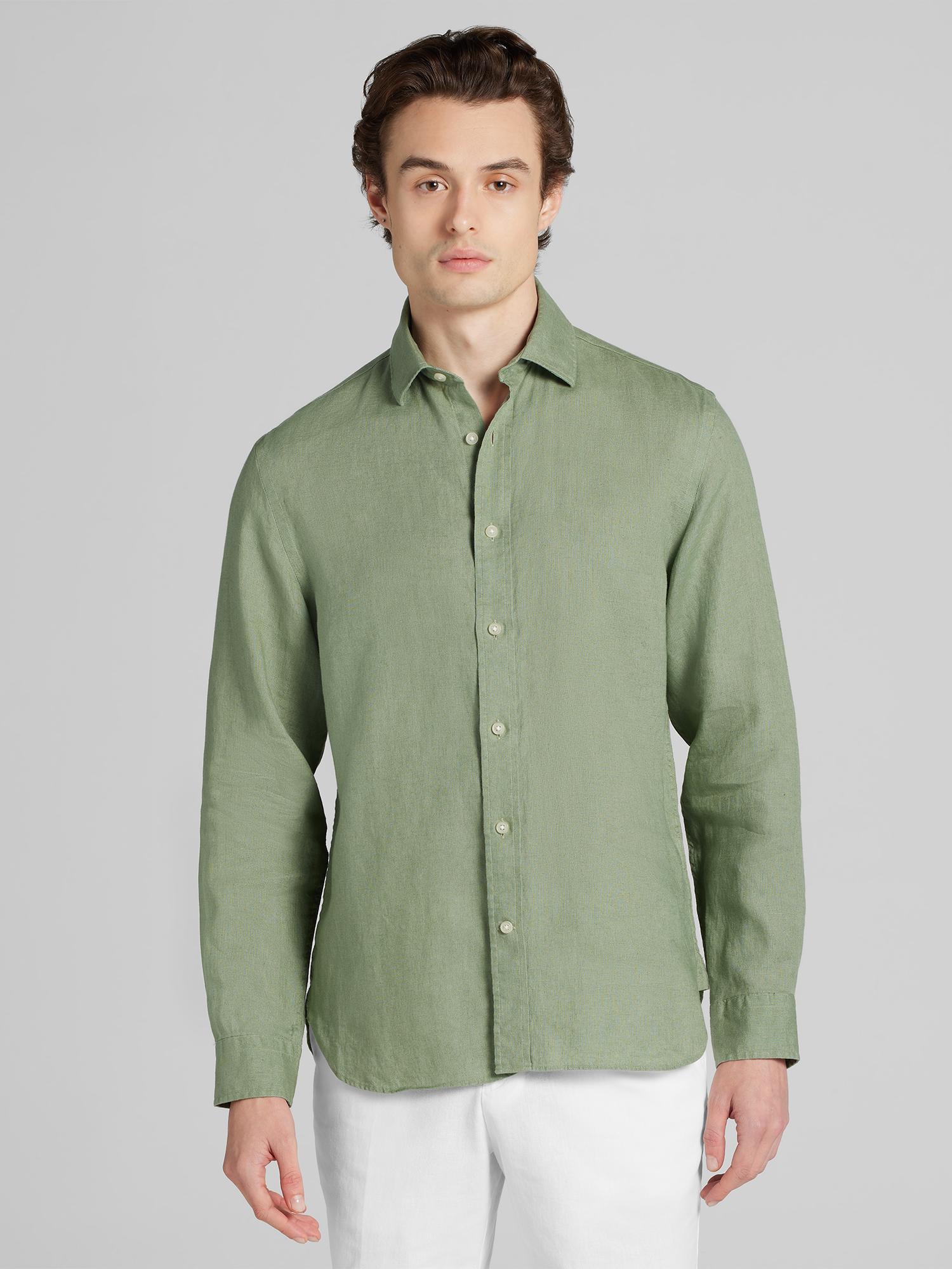 LInen Button Up Shirt