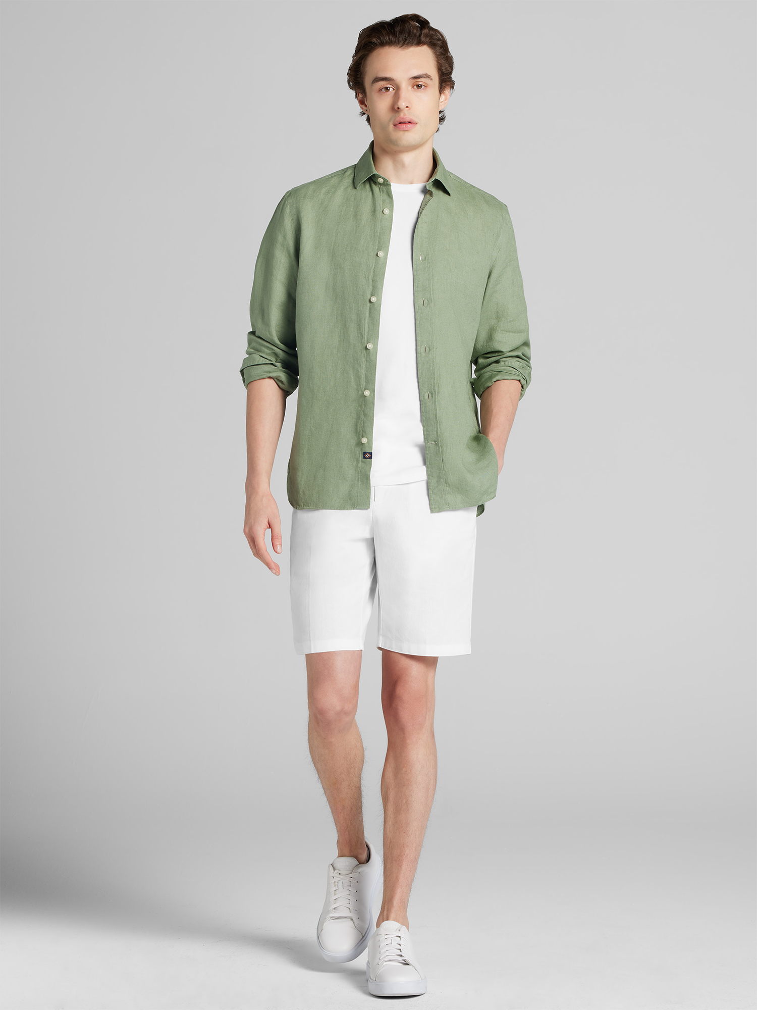 LInen Button Up Shirt