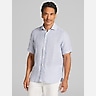 Joseph Abboud Modern Fit Short Sleeve Linen Button Up Shirt
