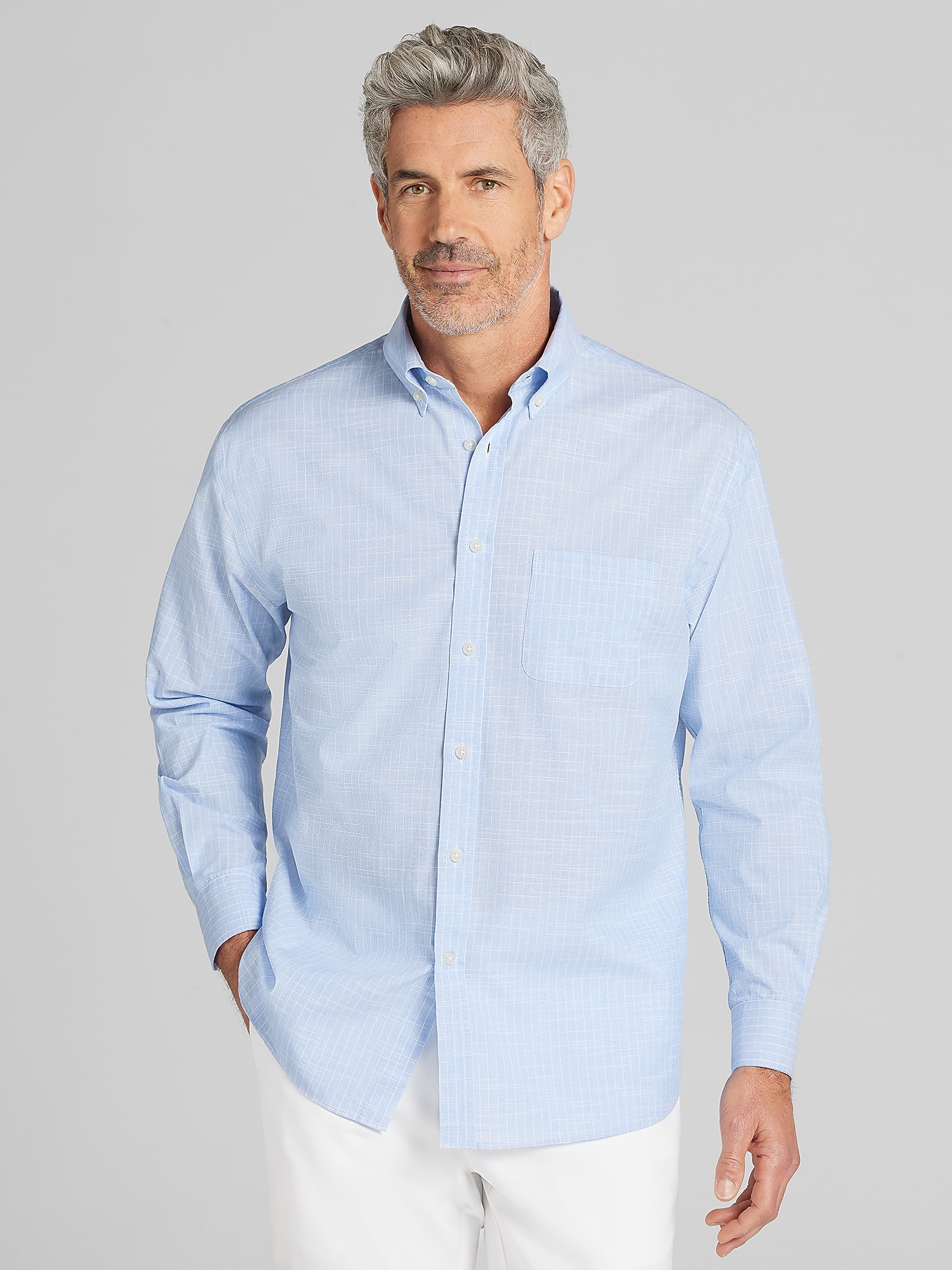 Joseph Classic Fit 100% Cotton Button Up Shirt only .99: eDeal Info