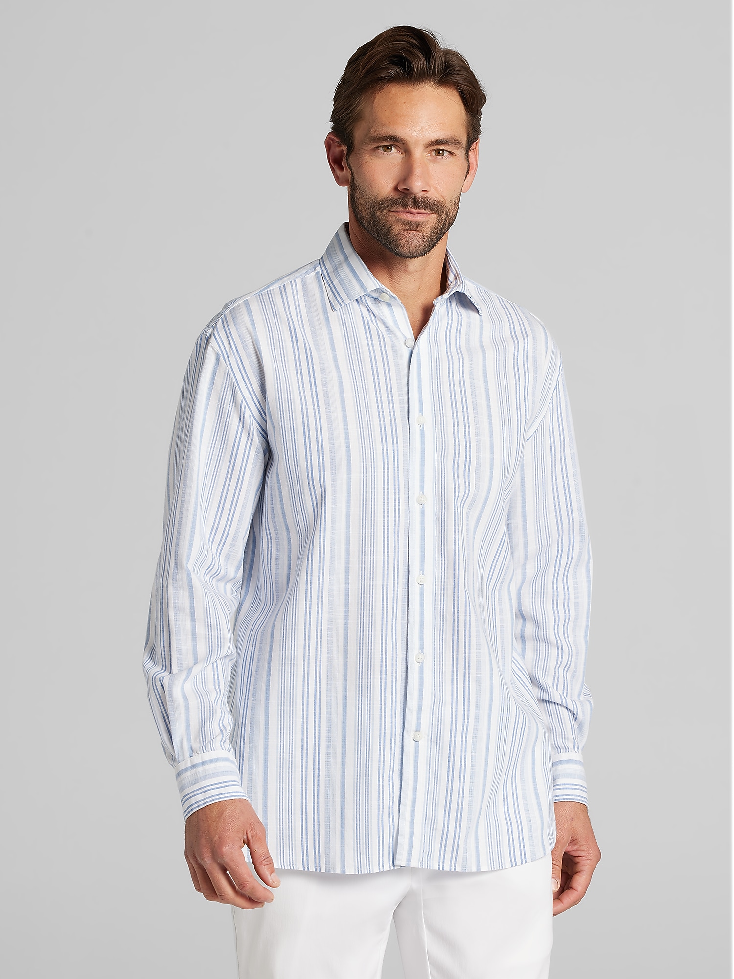 Joseph Abboud Classic Fit 100% Cotton Button Up Shirt