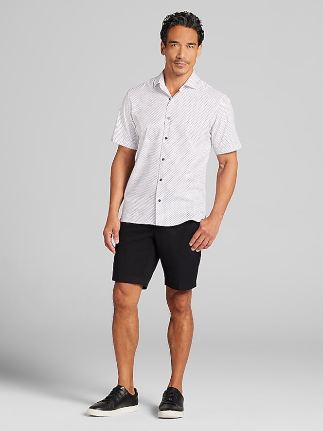 Awearness Kenneth Cole CHILLFLEX Modern Fit 4-Way Stretch Button Up Shirt