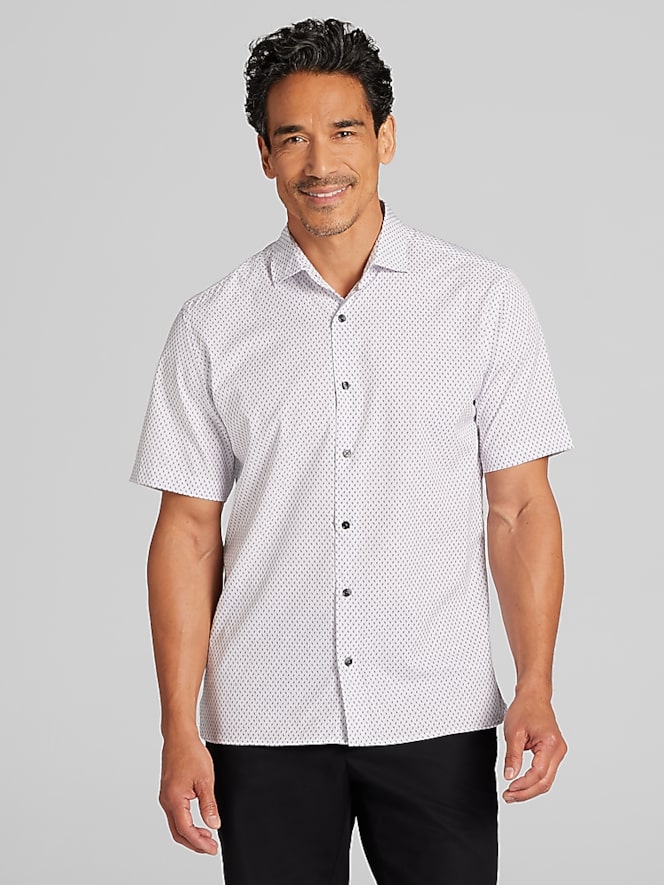 Awearness Kenneth Cole CHILLFLEX Modern Fit 4-Way Stretch Button Up Shirt