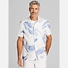 Joseph Abboud Modern Fit Floral Camp Shirt