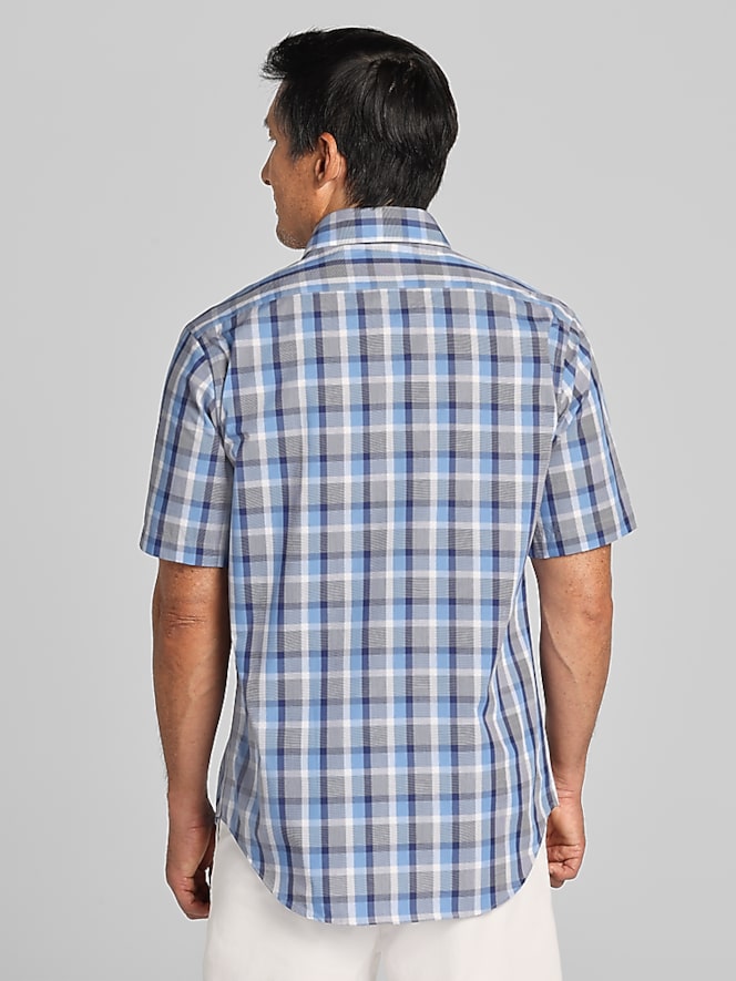 Wilke-Rodriguez Modern Fit Plaid Button Up Shirt