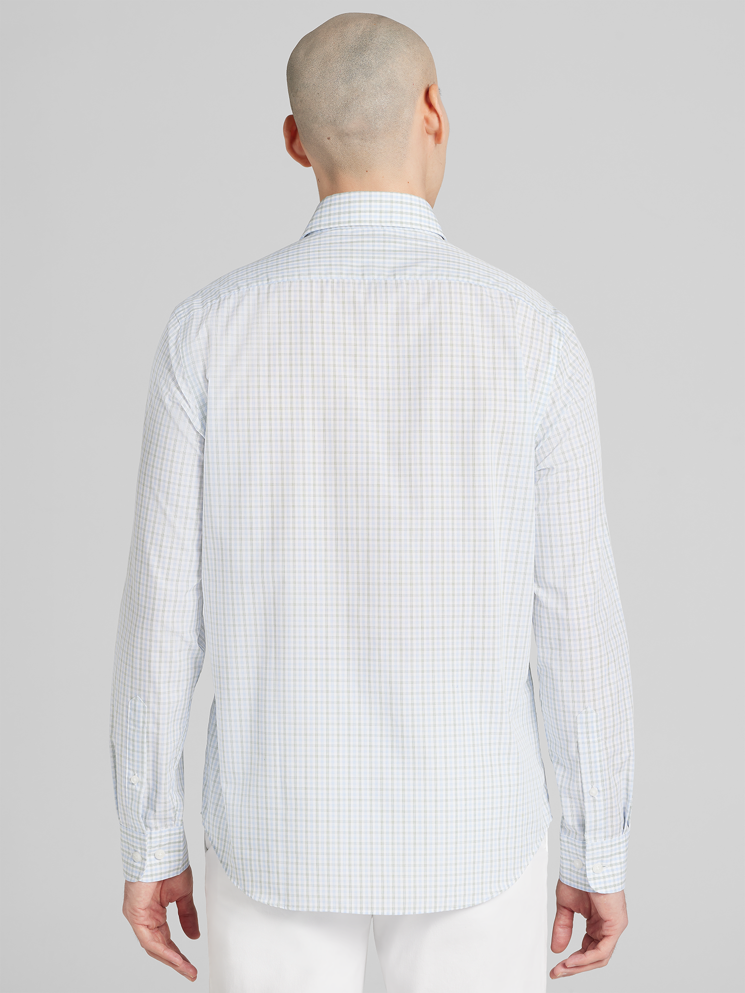 Modern Fit Button Up Shirt