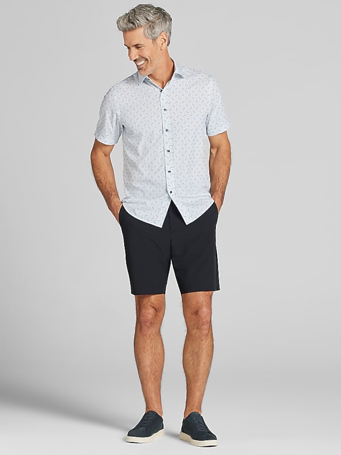 Awearness Kenneth Cole CHILLFLEX Modern Fit Camp Shirt