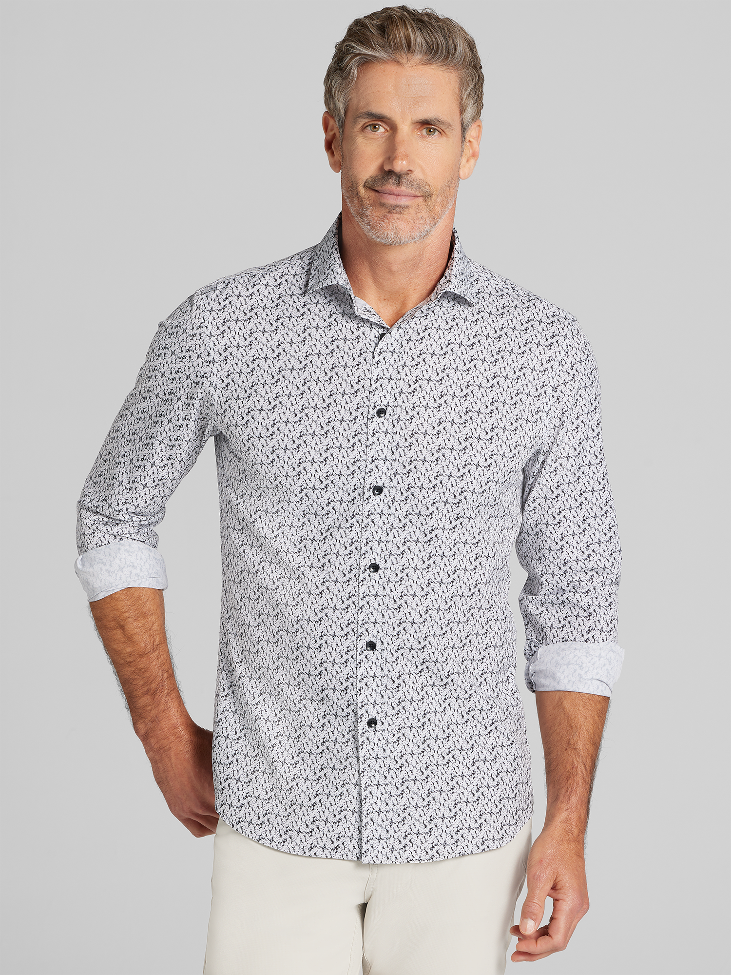 CHILLFLEX 4-Way Stretch Button Up Shirt