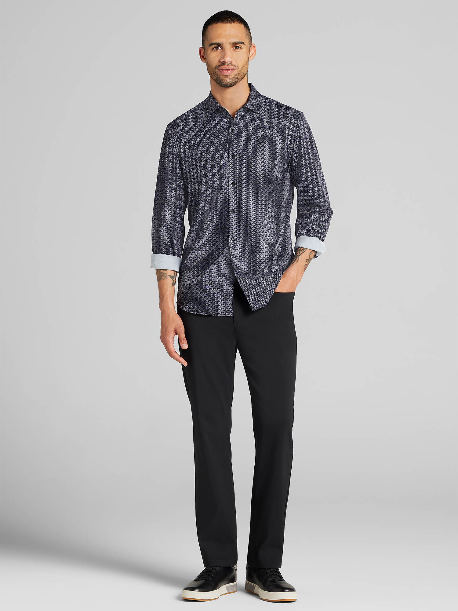 CHILLFLEX 4-Way Stretch Button Up Shirt