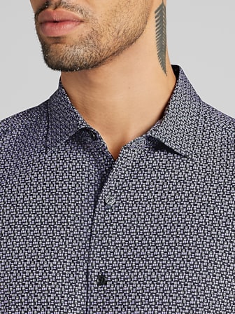 dress shirts dockers Amazon.com: Dockers Men's Classic Fit Short Sleeve Signature Comfort Flex  Shirt (Standard and Big & Tall), Foil Grey, Small : Clothing, Shoes &  Jewelry