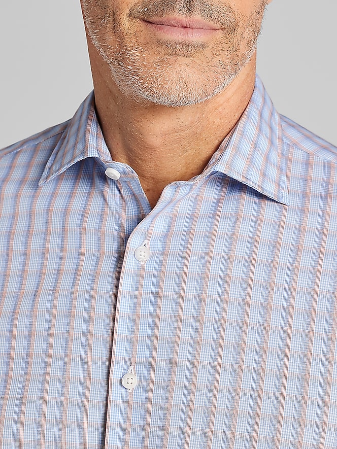 Wilke-Rodriguez Modern Fit Plaid Button-Up Shirt