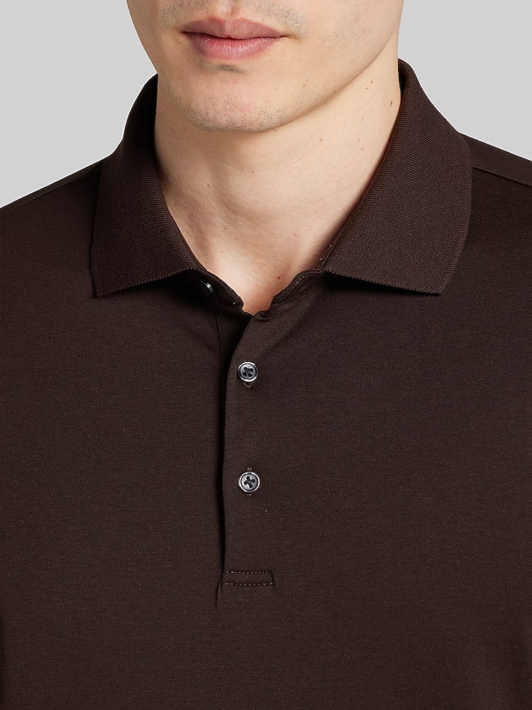 ぶ*ー様 MAATEE&SONS WASHI POLO ブラウン　2 WASHI POLO - WUNDER