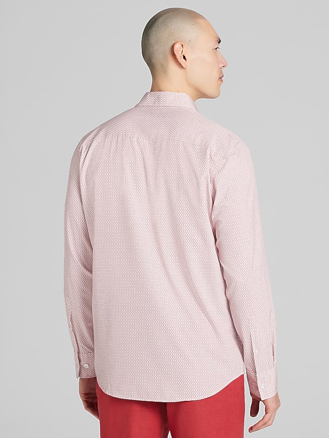 Awearness Kenneth Cole Modern Fit 4-Way Stretch Button Up Shirt