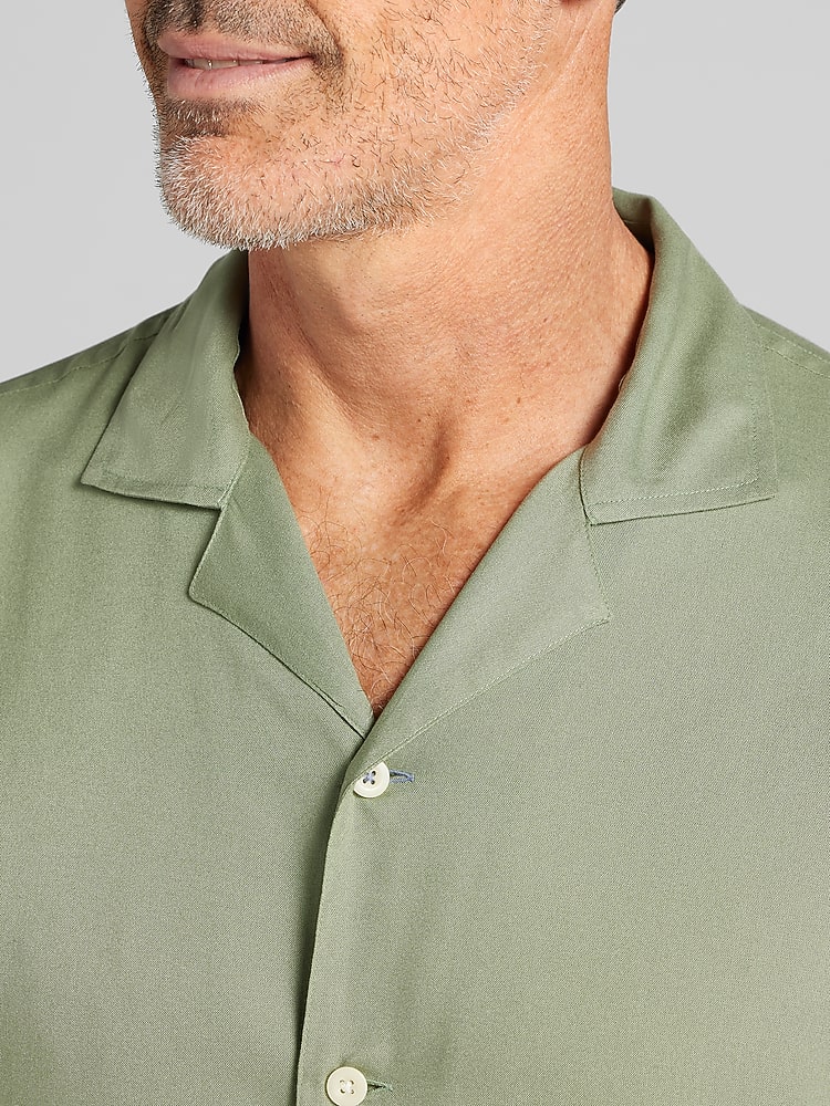 JOSEPH ABBOUD ライトグリーン ポロシャツ JOSEPH ABBOUD｜仕事も休日も【愛されて21年!オーガニックコットン使用