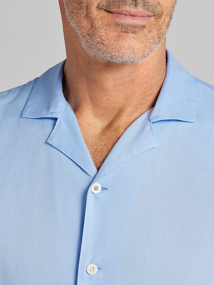 mens light blue short sleeve dress shirt Buy Light Blue Regular Fit Short Sleeve Oxford Shirt from Next USA