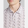 Awearness Kenneth Cole Abstract Grid 4-Way Stretch Button Up Shirt
