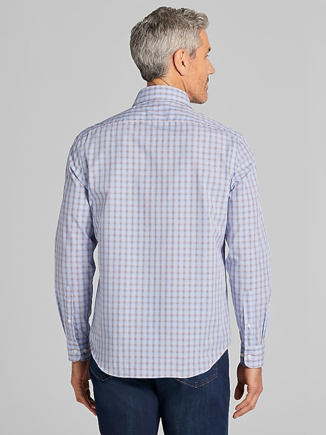 Wilke-Rodriguez Modern Fit Plaid Button Up Shirt