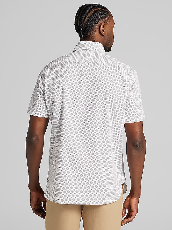 Joseph Abboud Classic Fit Woven Button Up Shirt