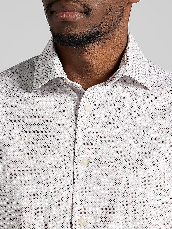 Joseph Abboud Classic Fit Woven Button Up Shirt