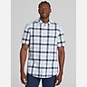 Joseph Abboud Classic Fit Plaid Woven Short Sleeve Button Up Shirt