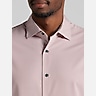 Awearness Kenneth Cole CHILLFLEX Modern Fit Patterned 4-Way Stretch Button Up Shirt