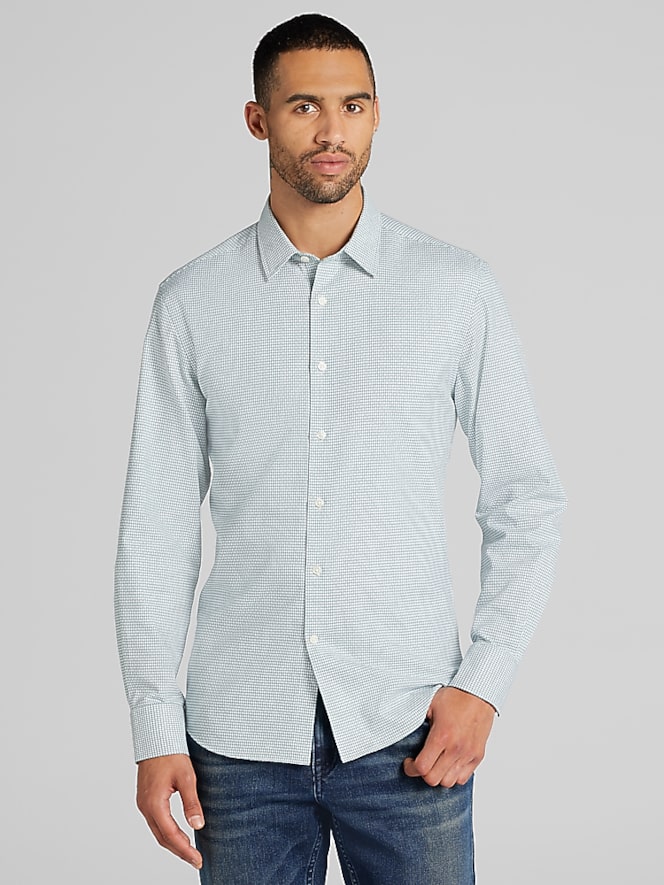 Awearness Kenneth Cole CHILLFLEX Slim Fit Button Up Shirt