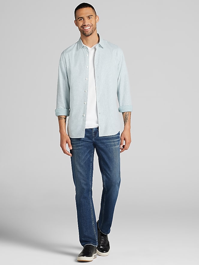 Awearness Kenneth Cole CHILLFLEX Slim Fit Button Up Shirt