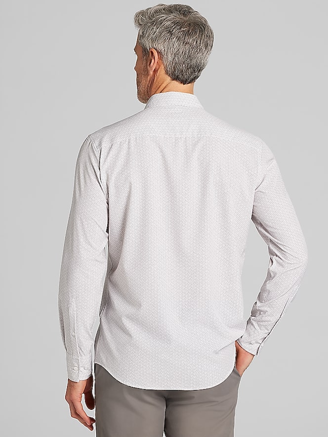 Awearness Kenneth Cole Modern Fit 4-Way Stretch Button Up Shirt