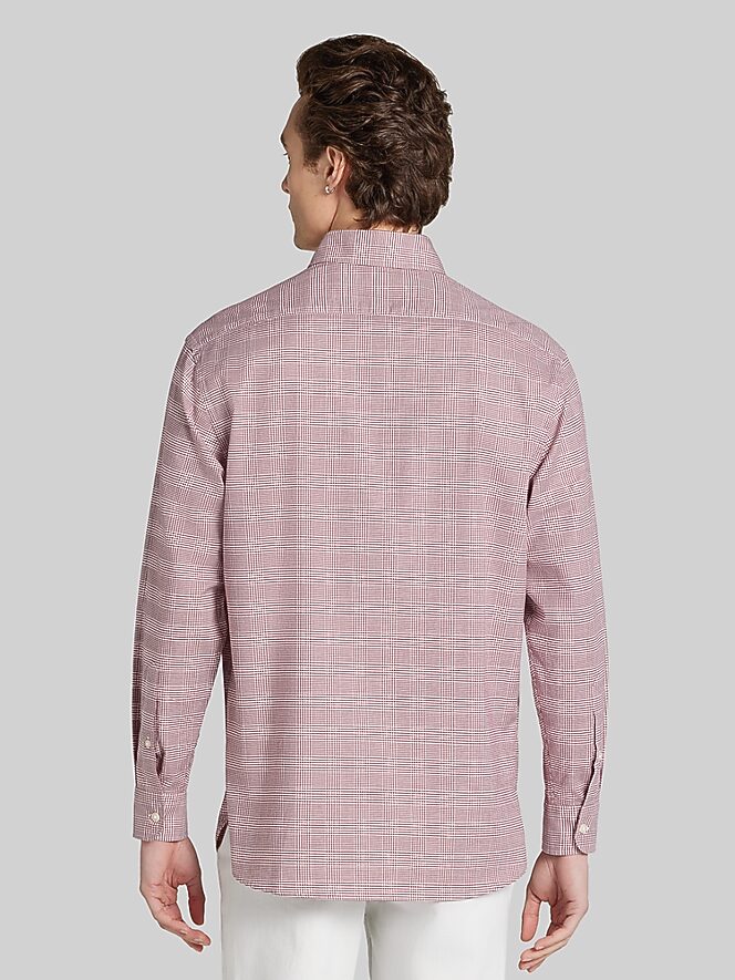 Joseph Abboud Classic Fit Plaid Button Up Shirt