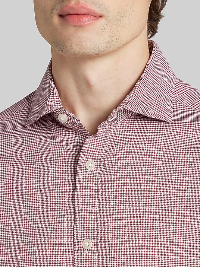 Joseph Abboud Classic Fit Plaid Button Up Shirt