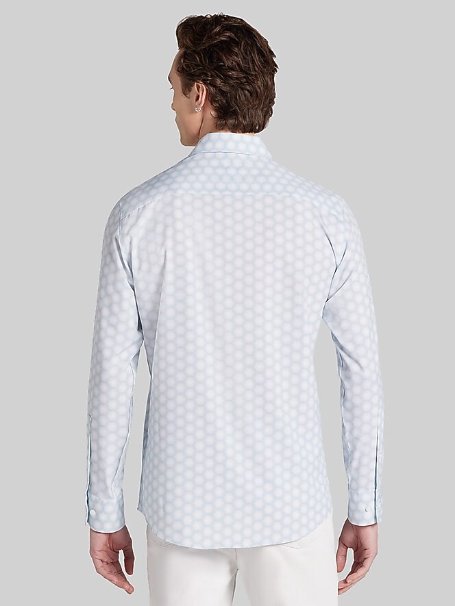 Awearness Kenneth Cole Slim Fit Geometric Button-Up Shirt