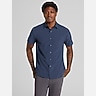 Awearness Kenneth Cole CHILLFLEX Modern Fit 4-Way Stretch Short Sleeve Button-Up Shirt