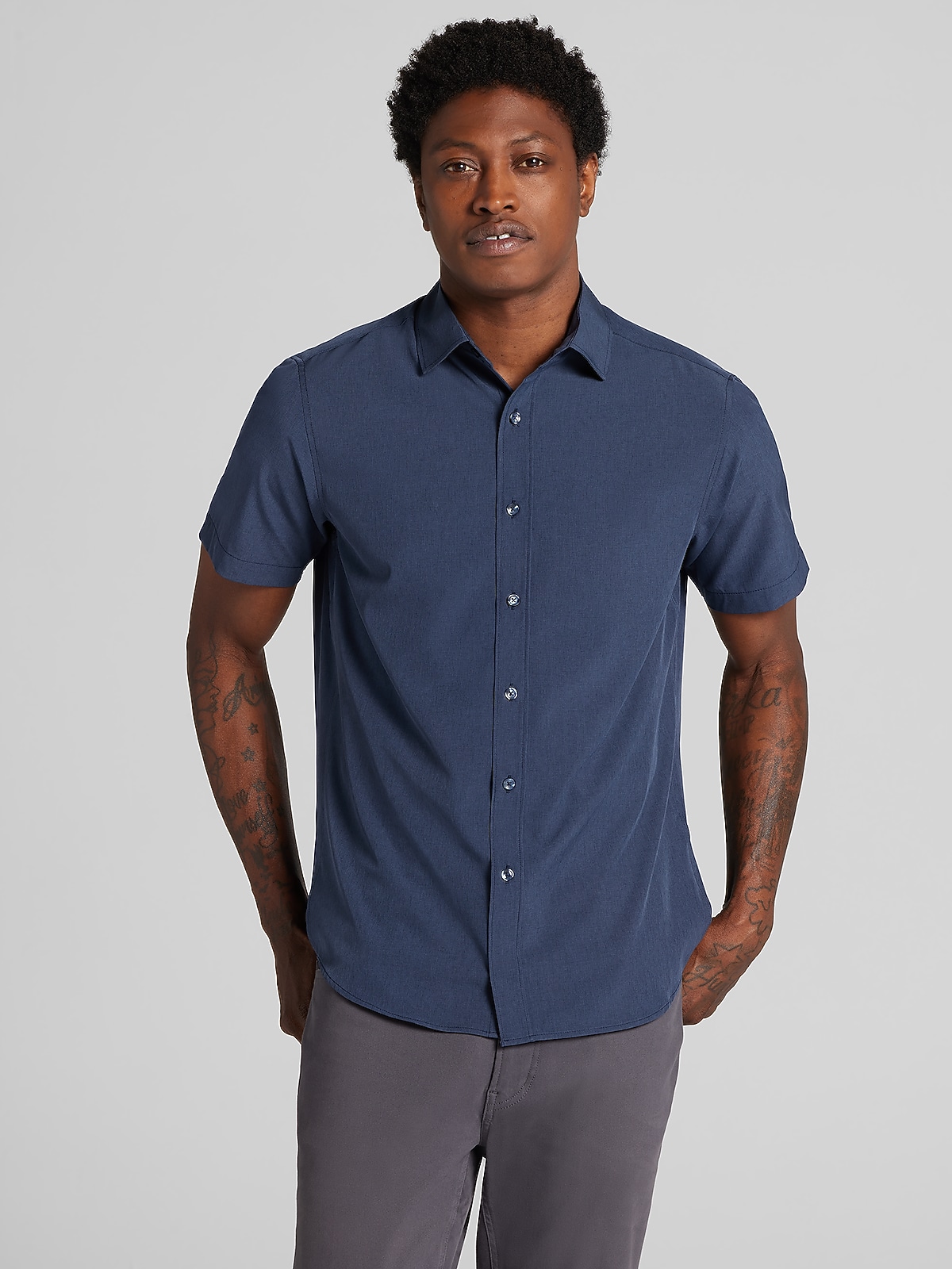Awearness Kenneth Cole CHILLFLEX Modern Fit 4-Way Stretch Short