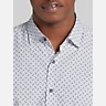 Awearness Kenneth Cole Modern Fit Geometric Print Woven Shirt