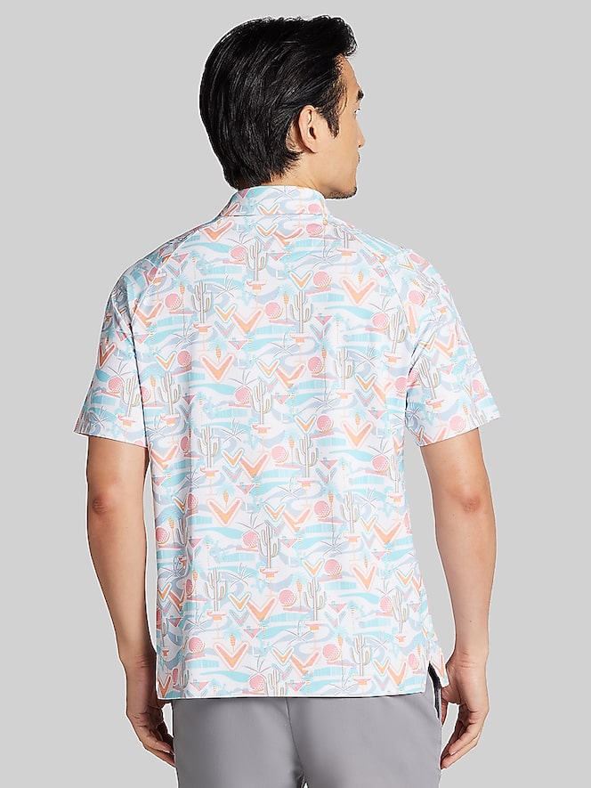 Callaway Regular Fit Resort Conversational Polo