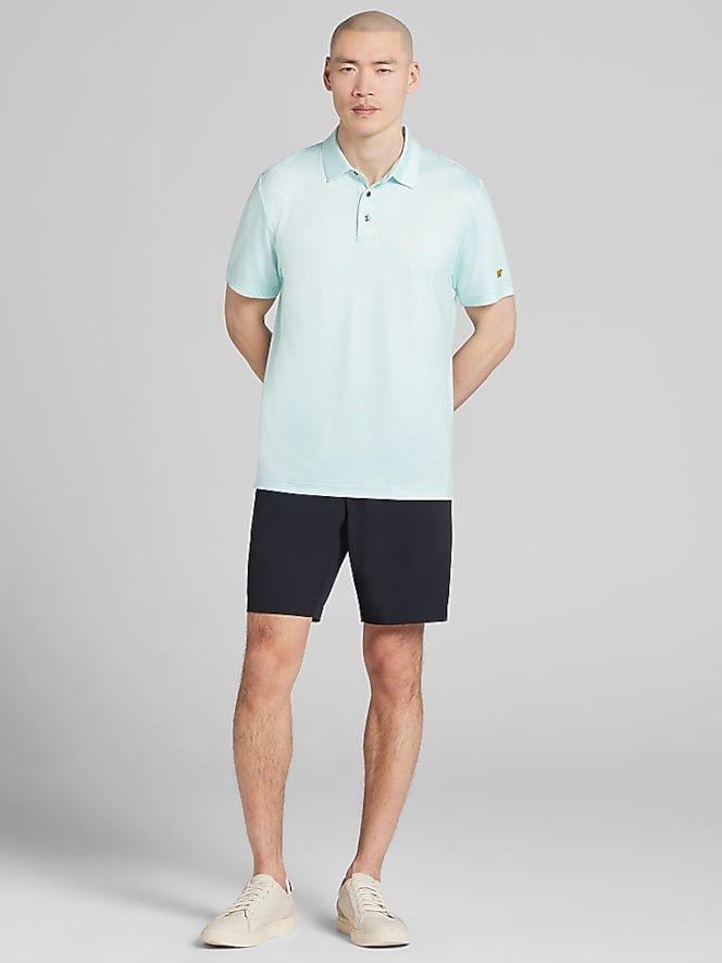 Jack Nicklaus Regular Fit Geometric Golf Polo
