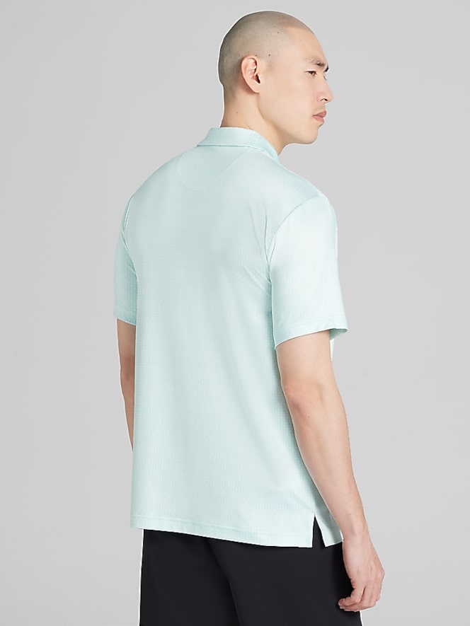 Jack Nicklaus Regular Fit Geometric Golf Polo