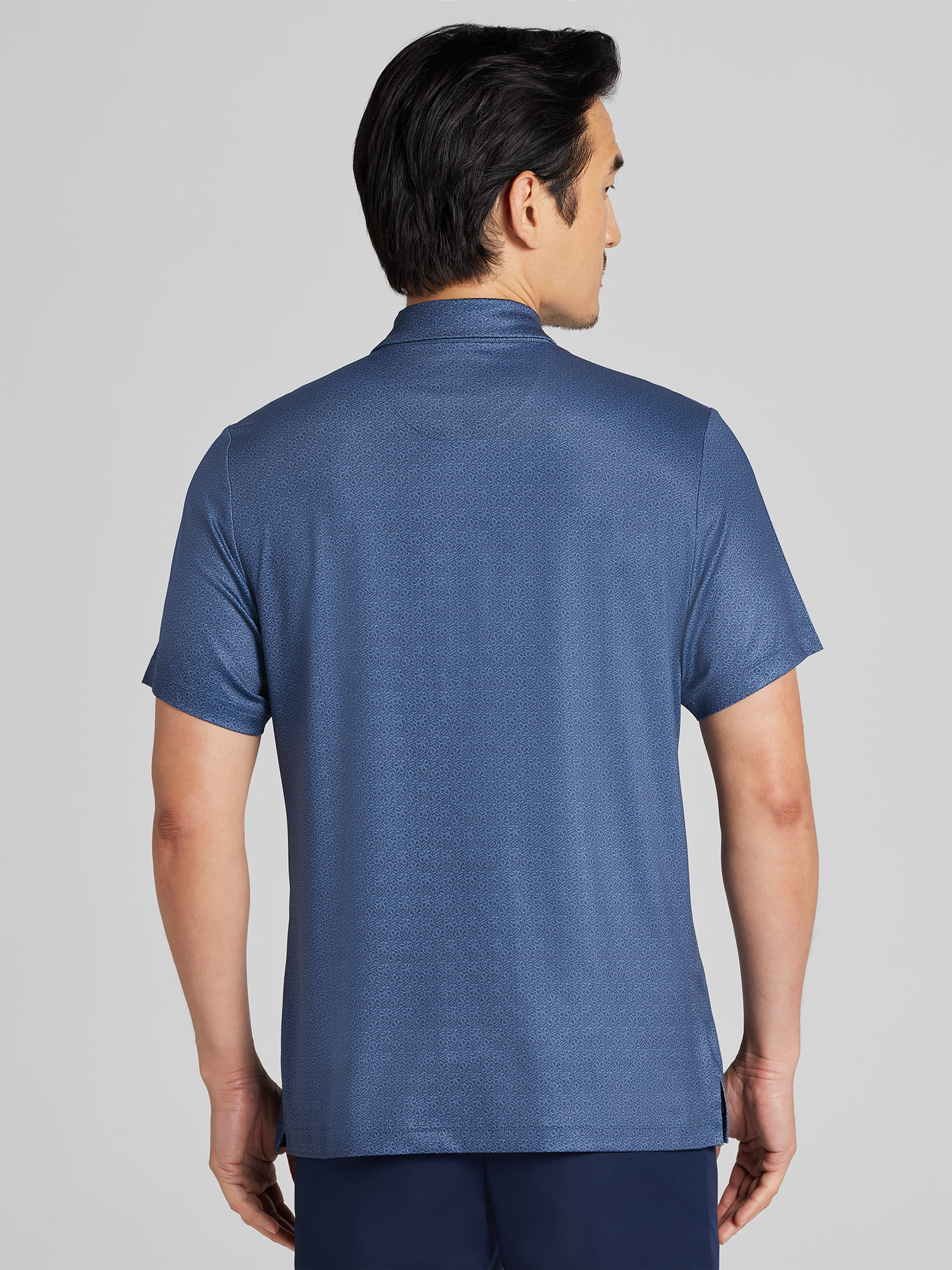 Regular Fit Ditsy Floral Polo