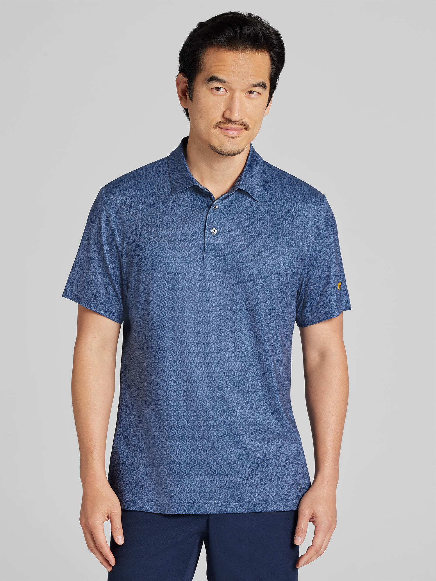 Regular Fit Ditsy Floral Polo