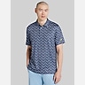 Jack Nicklaus Regular Fit Mini Drinks Short Sleeve Golf Polo