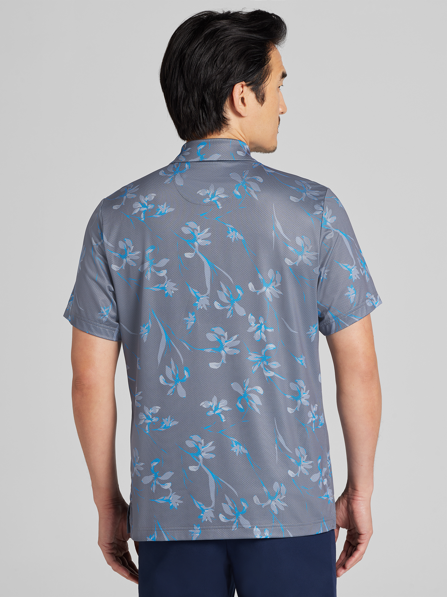 Regular Fit Floral Golf Polo